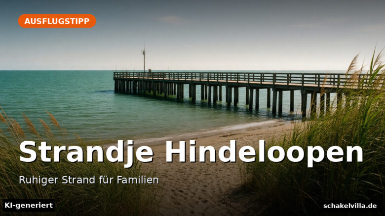 Strandje Hindeloopen – Ruhiger Strand für Familien (KI-generiert)